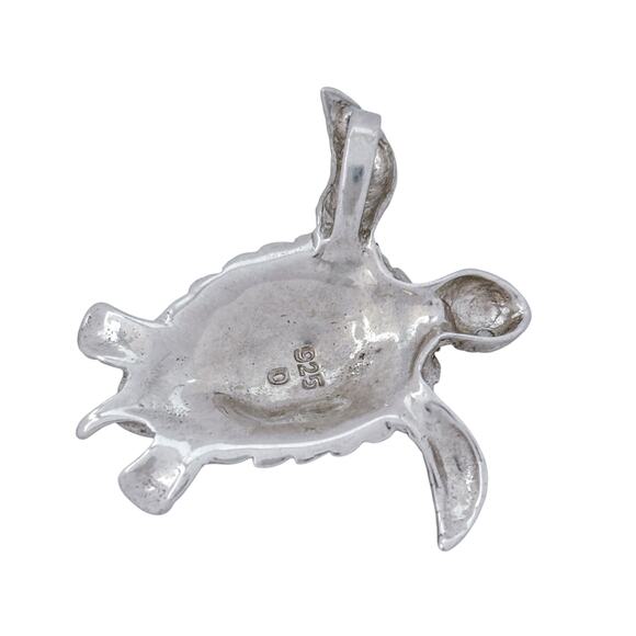 Opal Sea Turtle Pendant | Sterling Silver 925 - Picture 3 of 7